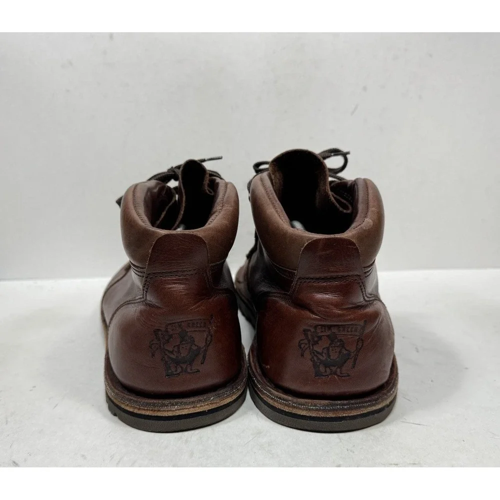 Jim Green Barefoot African Rangers Boots Men's Size 14 Brown Leather